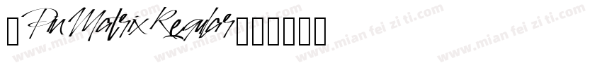 8Pin Matrix Regular字体转换